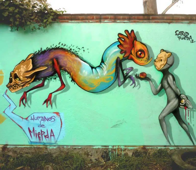 "Humanos de Mierda",2012 "Humanos de Mierda",2012, Farid Rueda
