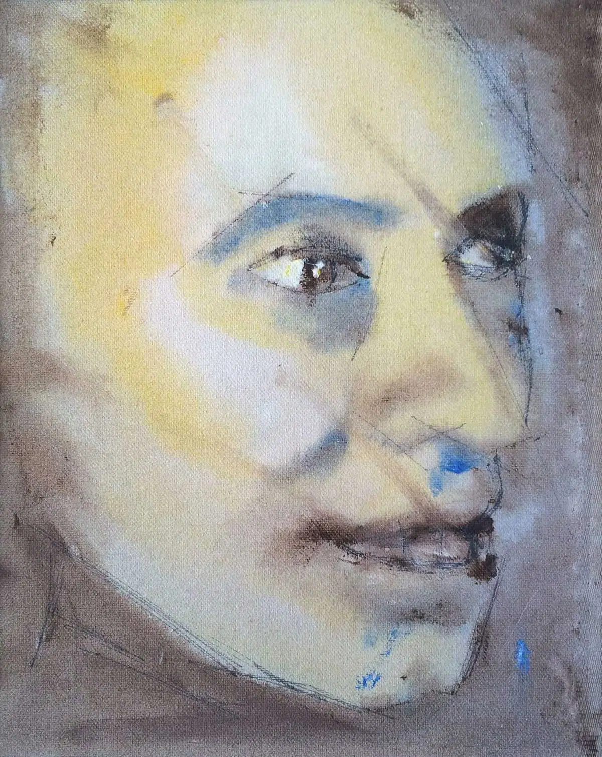 The rape of Bigarschol - 1996 David Bowie paintings - The rape of Bigarschol - 1996