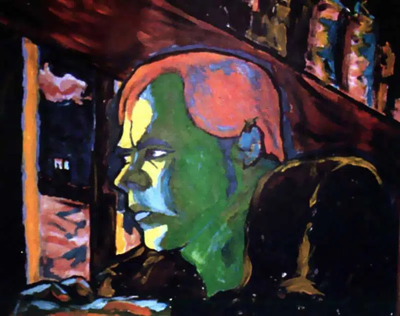 The rape of Bigarschol - 1996 David Bowie paintings - The rape of Bigarschol - 1996