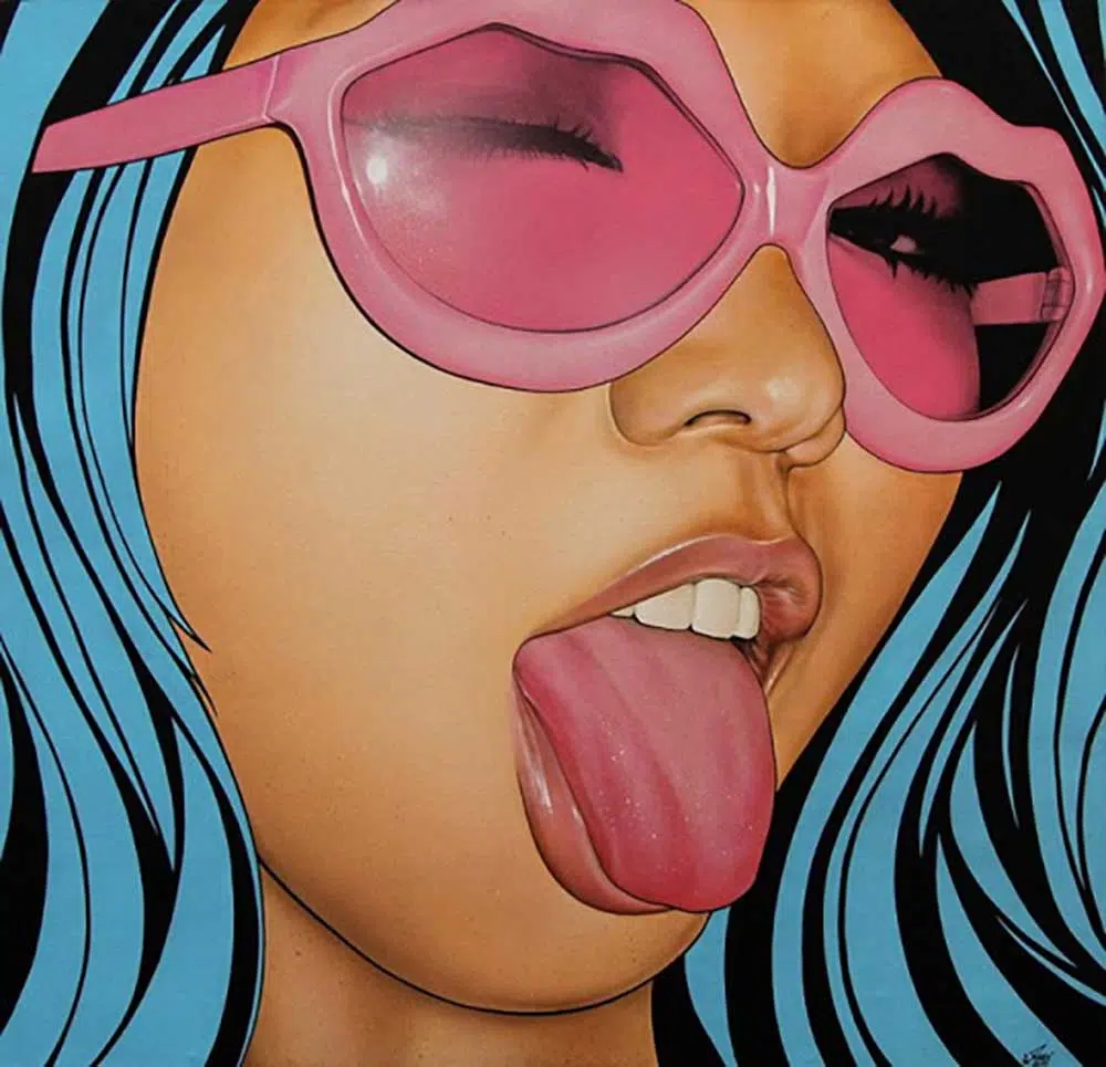 Street artist Alex Mac 3HC Street artist Alex Mac 3HC