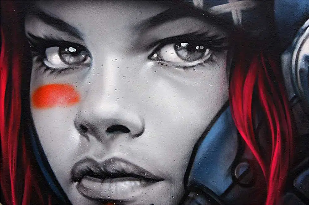 Street artist Alex Mac 3HC Street artist Alex Mac 3HC