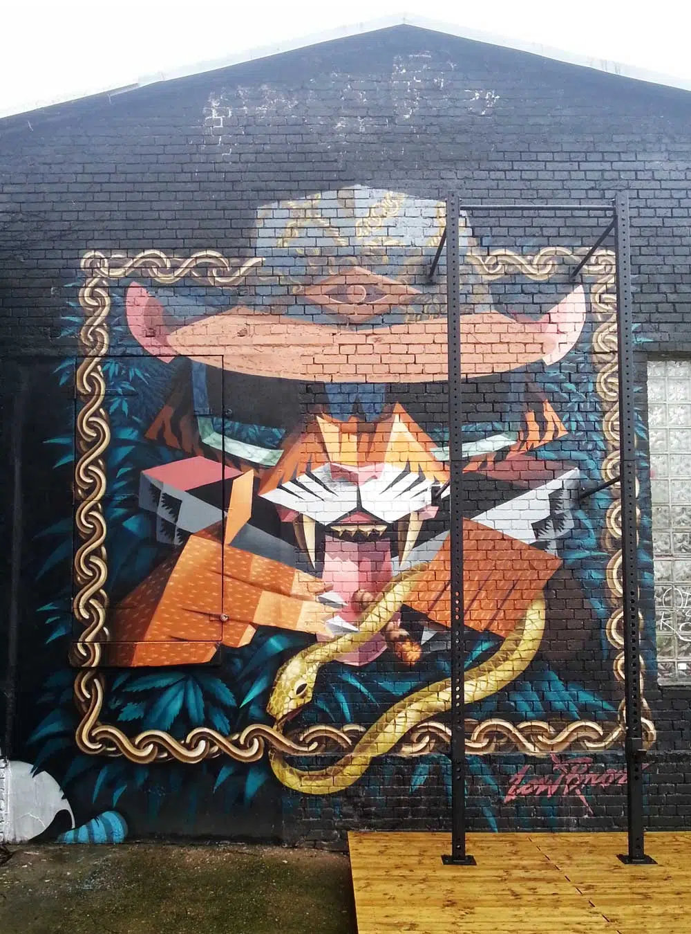 Low Bros - at the RAW Tempel Berlin Street Art Walk