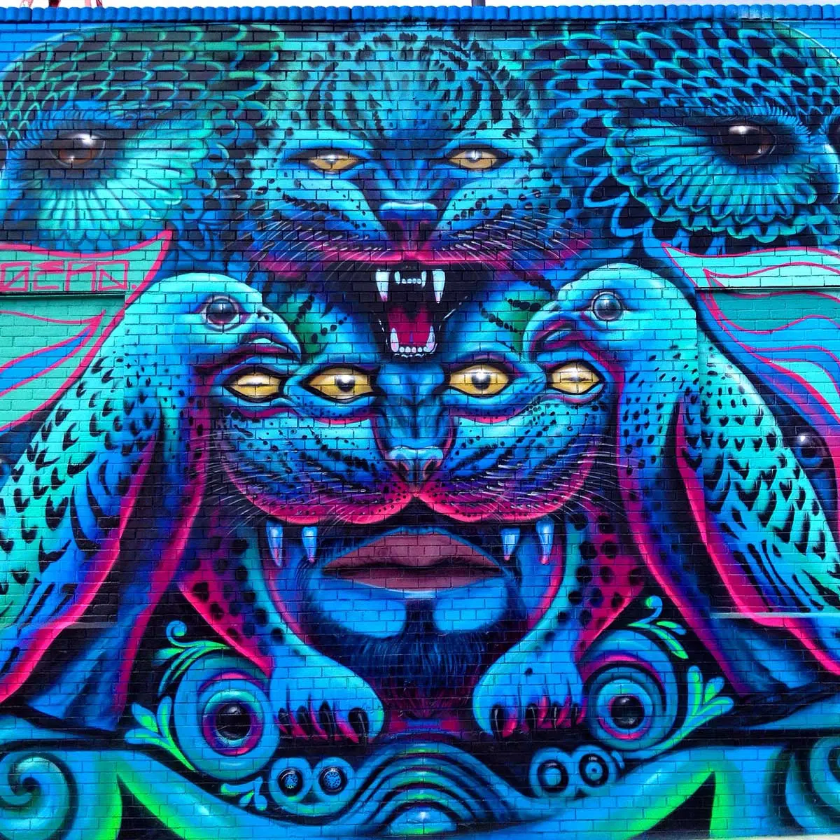 "Shamanic" Werc street artist