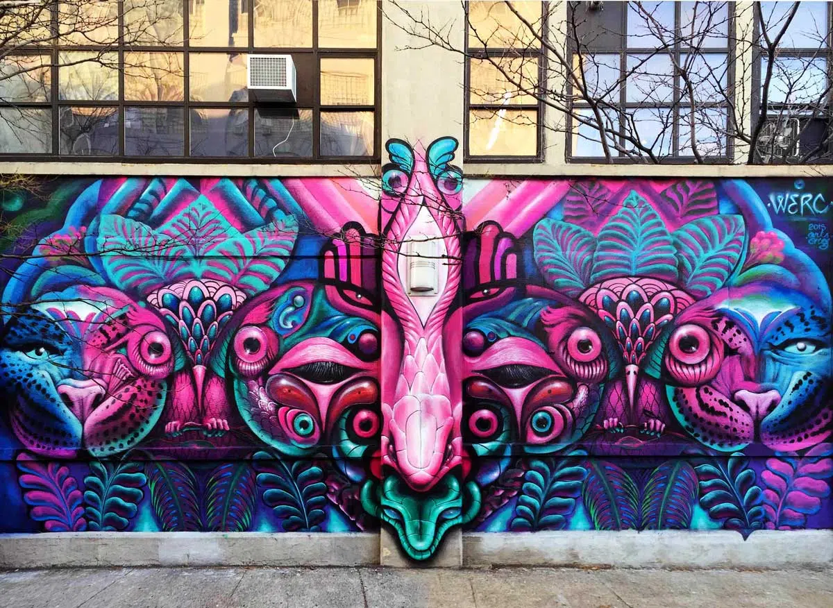 43rd avenue Long Island City - NY Werc street artist
