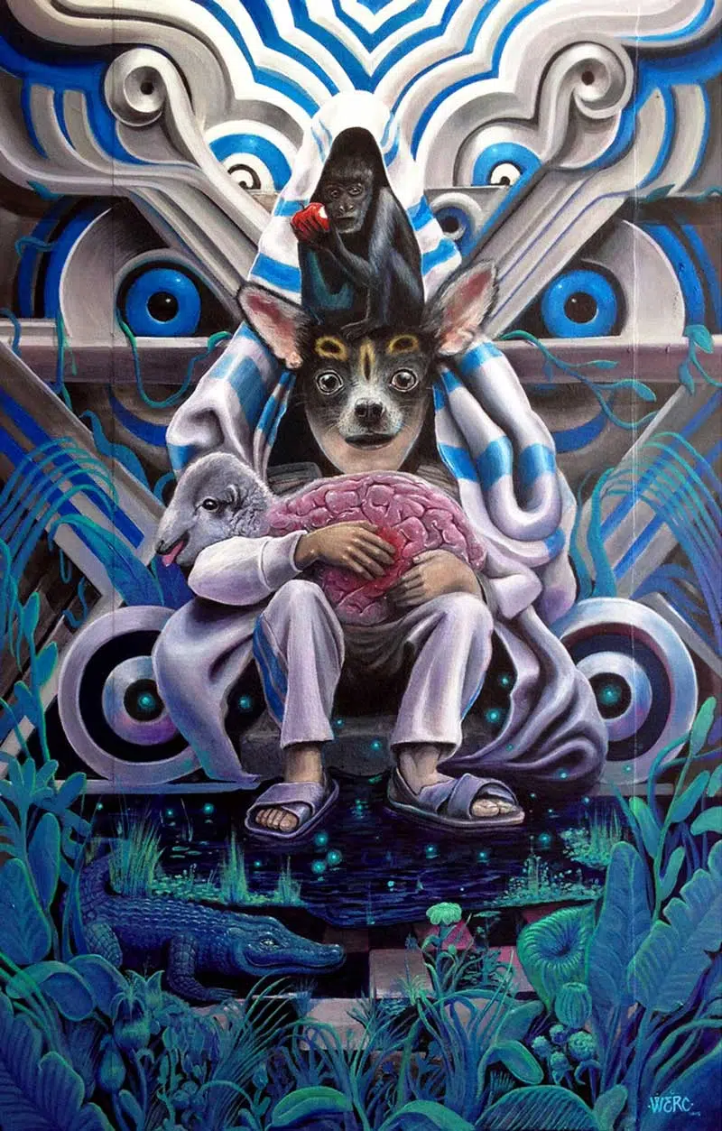 "The Shepard" Werc street artist