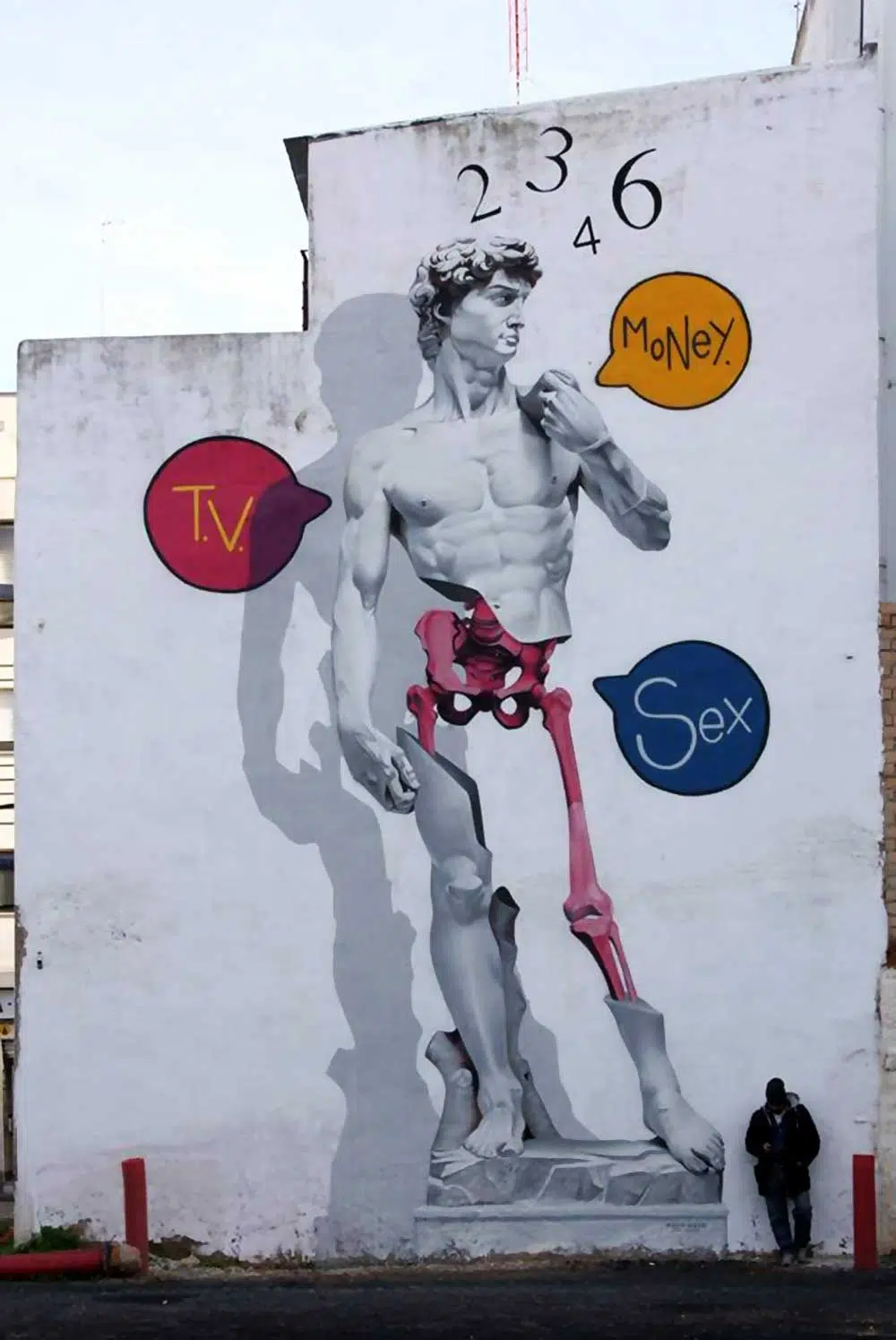 David - Huelva, 2015 Manomatic Street Art