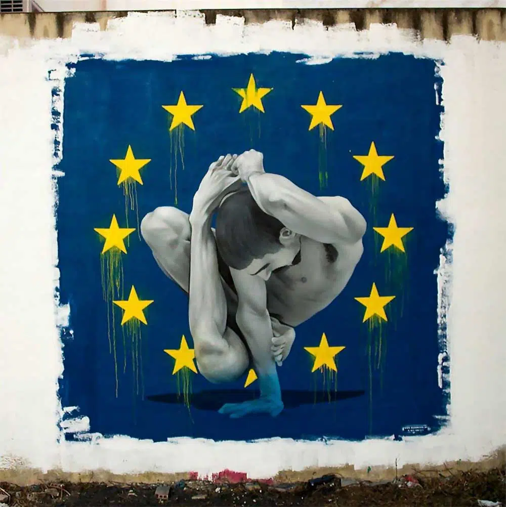 Born in Paradise - Huelva 2015 Manomatic Street Art
