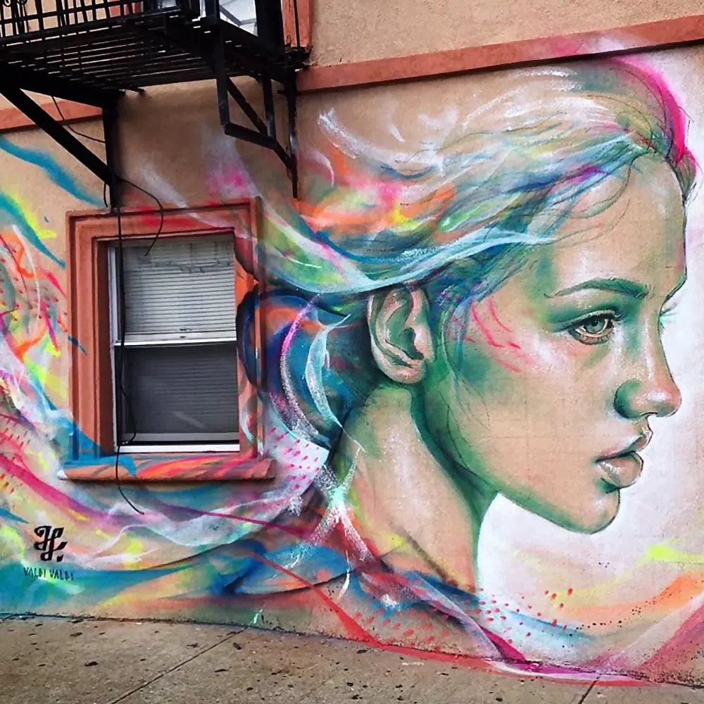 Freedom is colorful Valdi Valdi Street Art