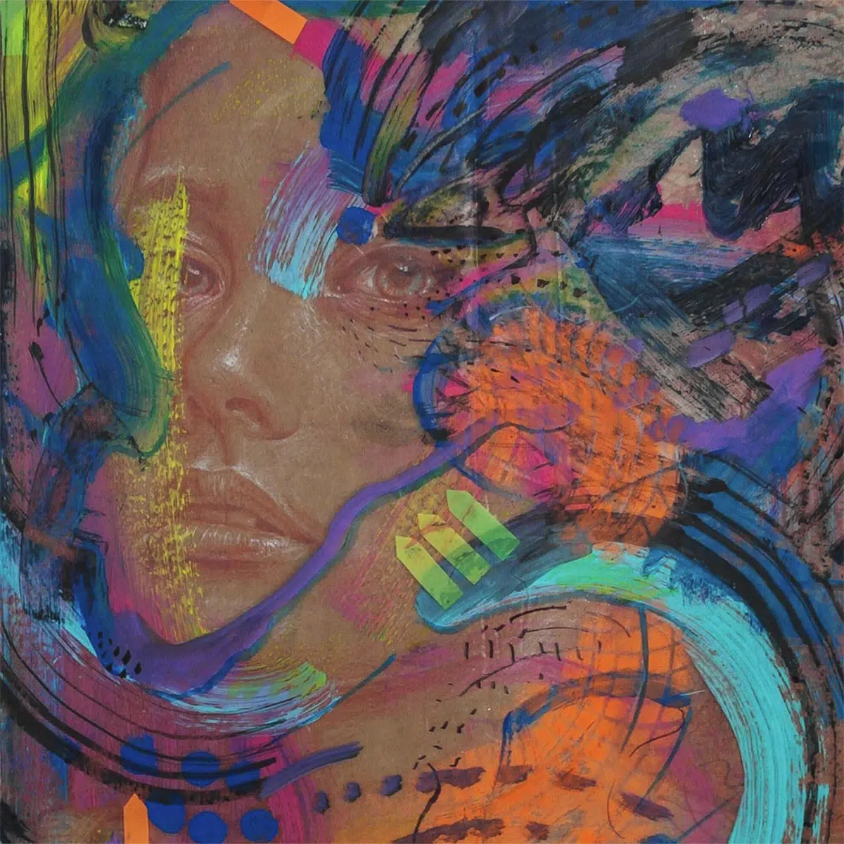 Forte Correnteza - mixed media Valdi Valdi Street Art