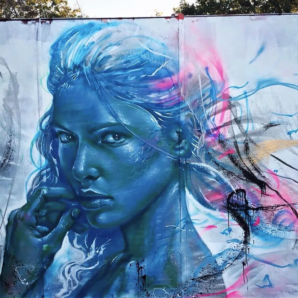 New Jersey - Collaboration with L7m Valdi Valdi Street Art