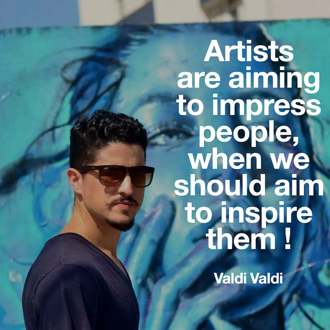 Valdi valdi Street art quotes