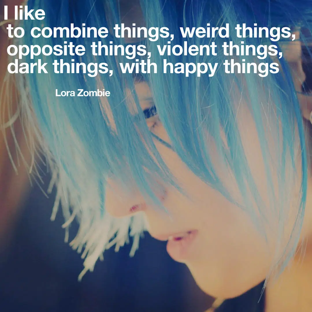 Lora Zombi Street art quotes