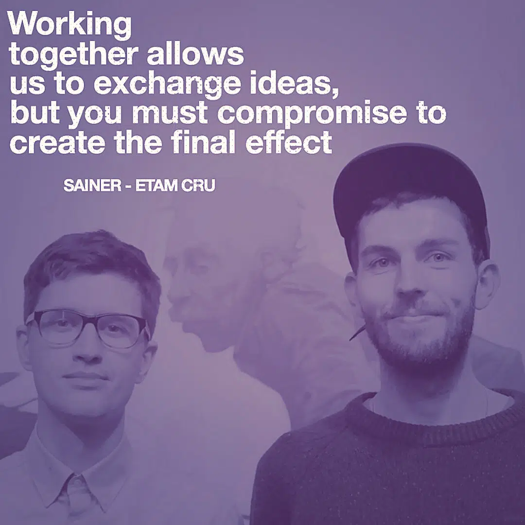 SAINER - ETAM CRU Street art quotes