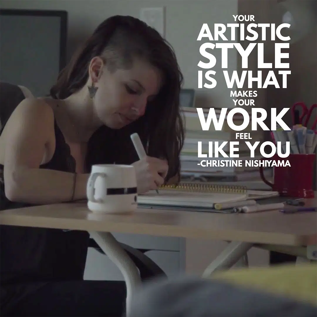 Christine Nishiyama how to find your art style - Christine Nishiyama