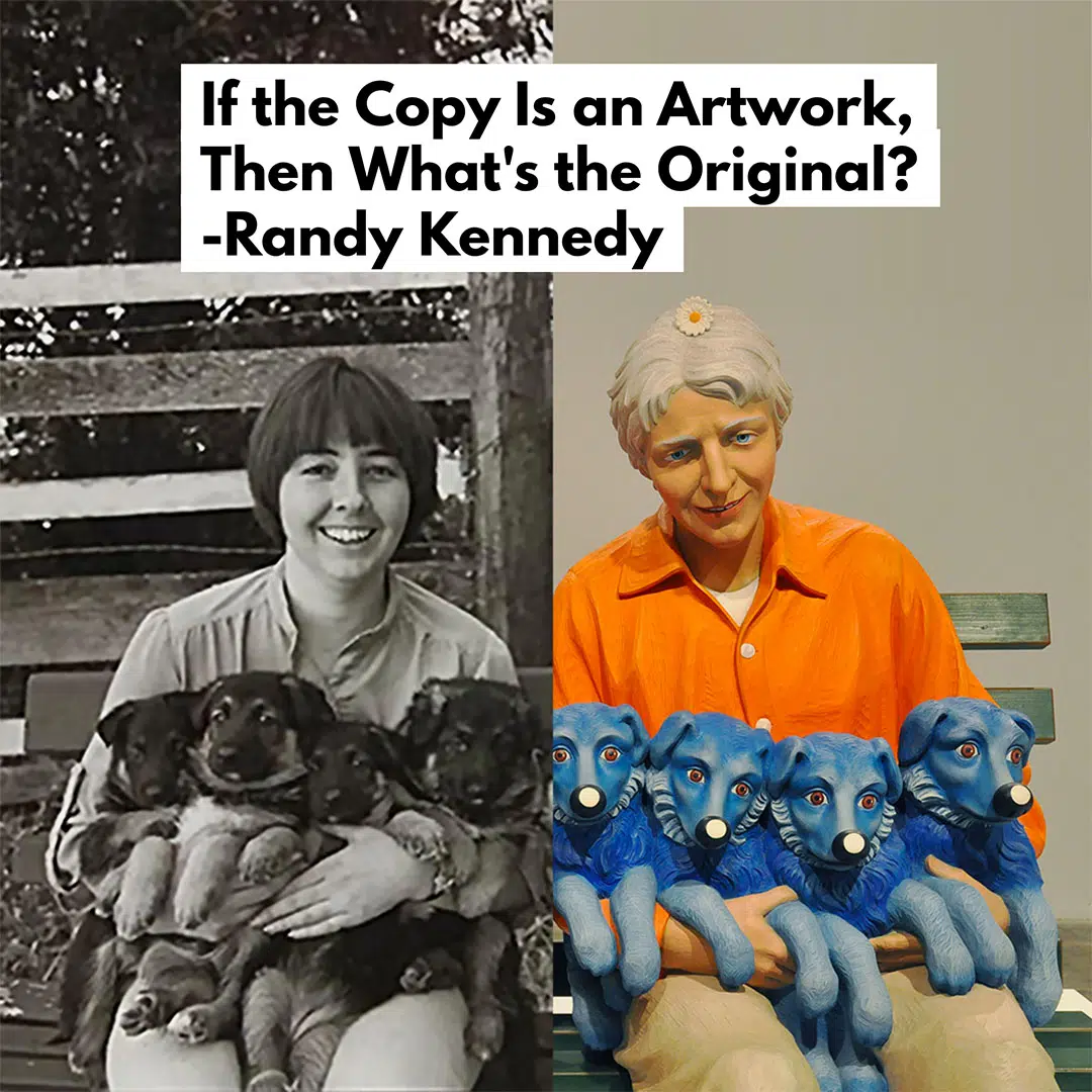 Copyright Art Rogers Puppies Jeff Koons how to find your art style - Copyright Art Rogers Puppies Jeff Koons