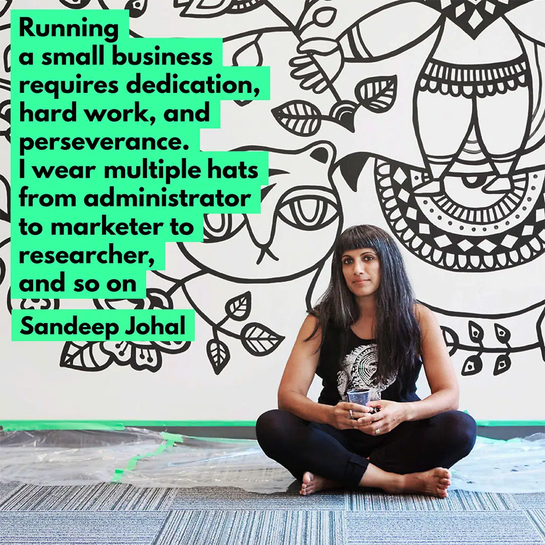 Sandeep Johal quote How to sell your art
