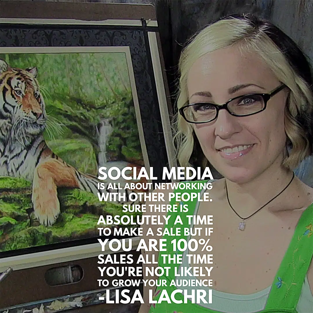 Lisa Lachri art quote share art online