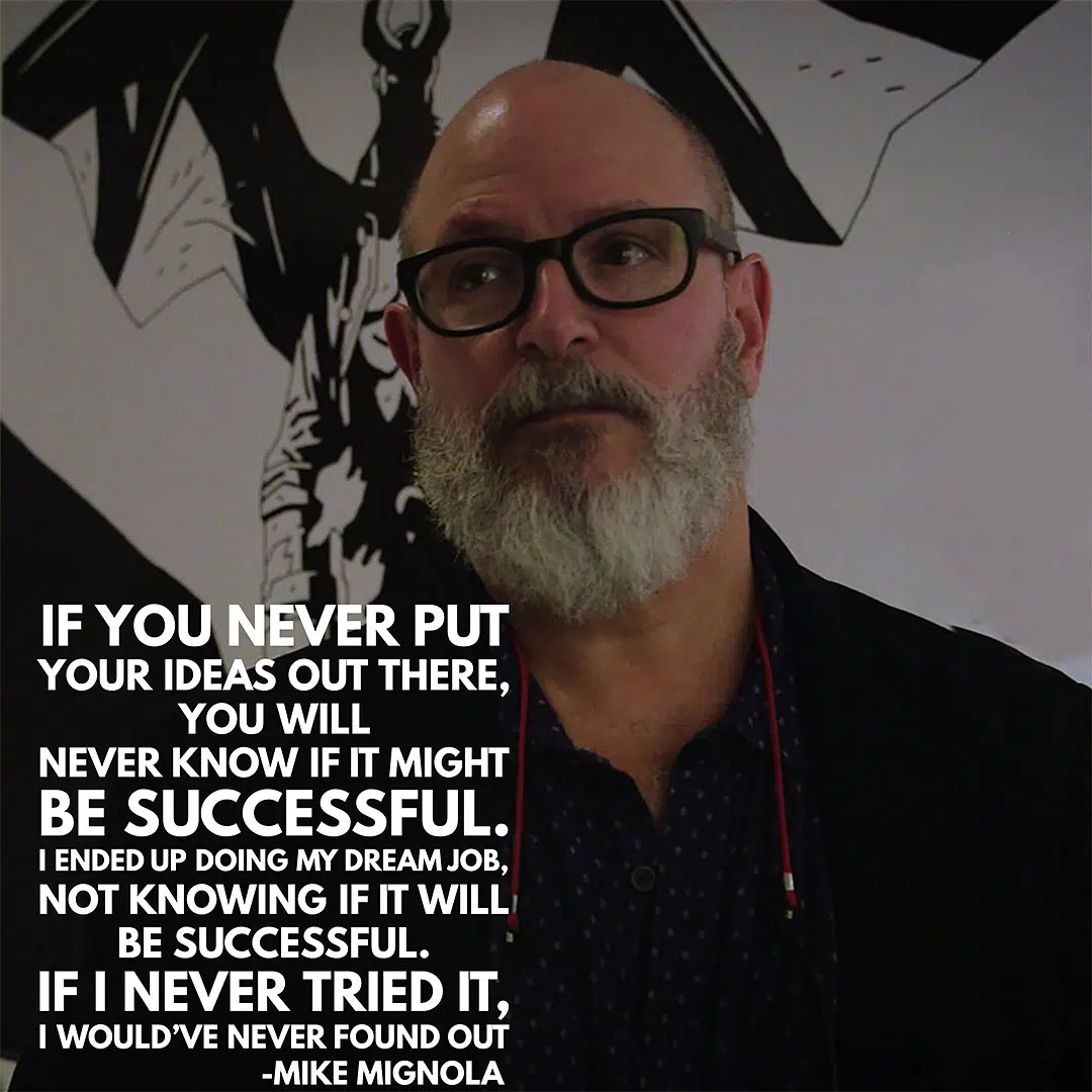 Mike Mignola how to find your art style - Mike Mignola