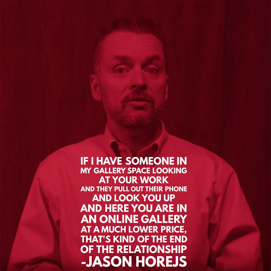 Jason Horejs art quote show your art