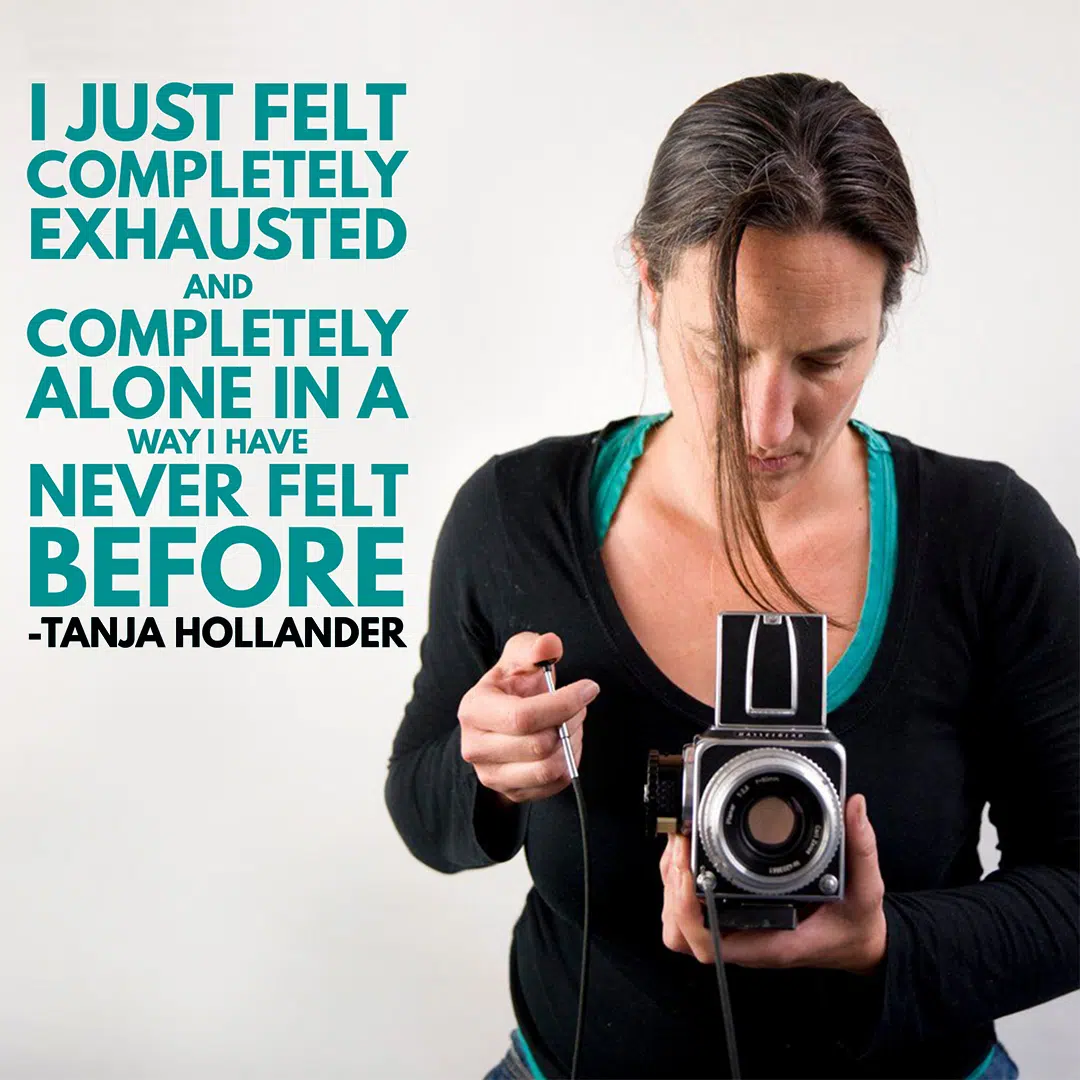 Tanka Hollander quote artists relationships