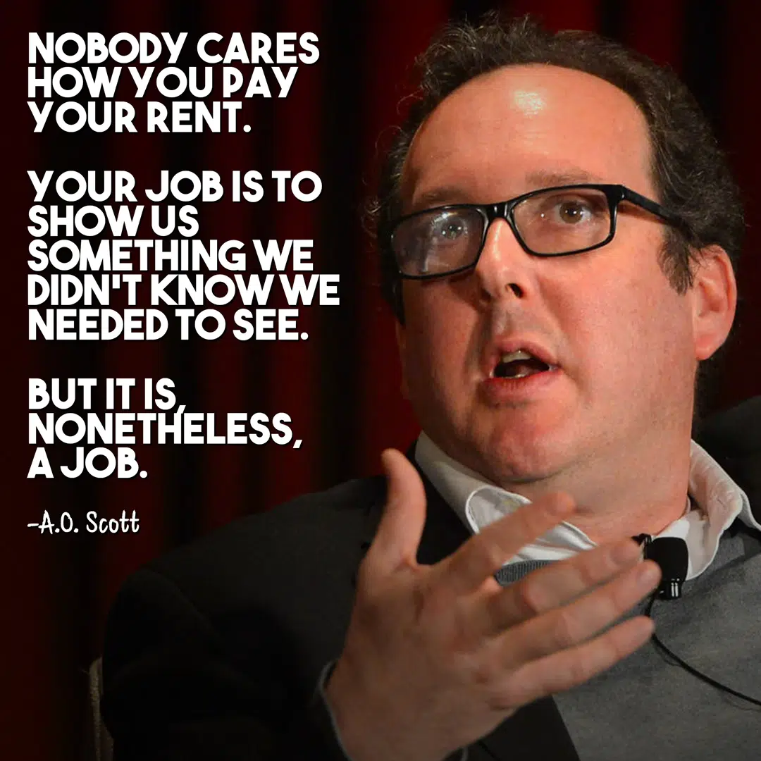 ao scott art quote benefits of art education