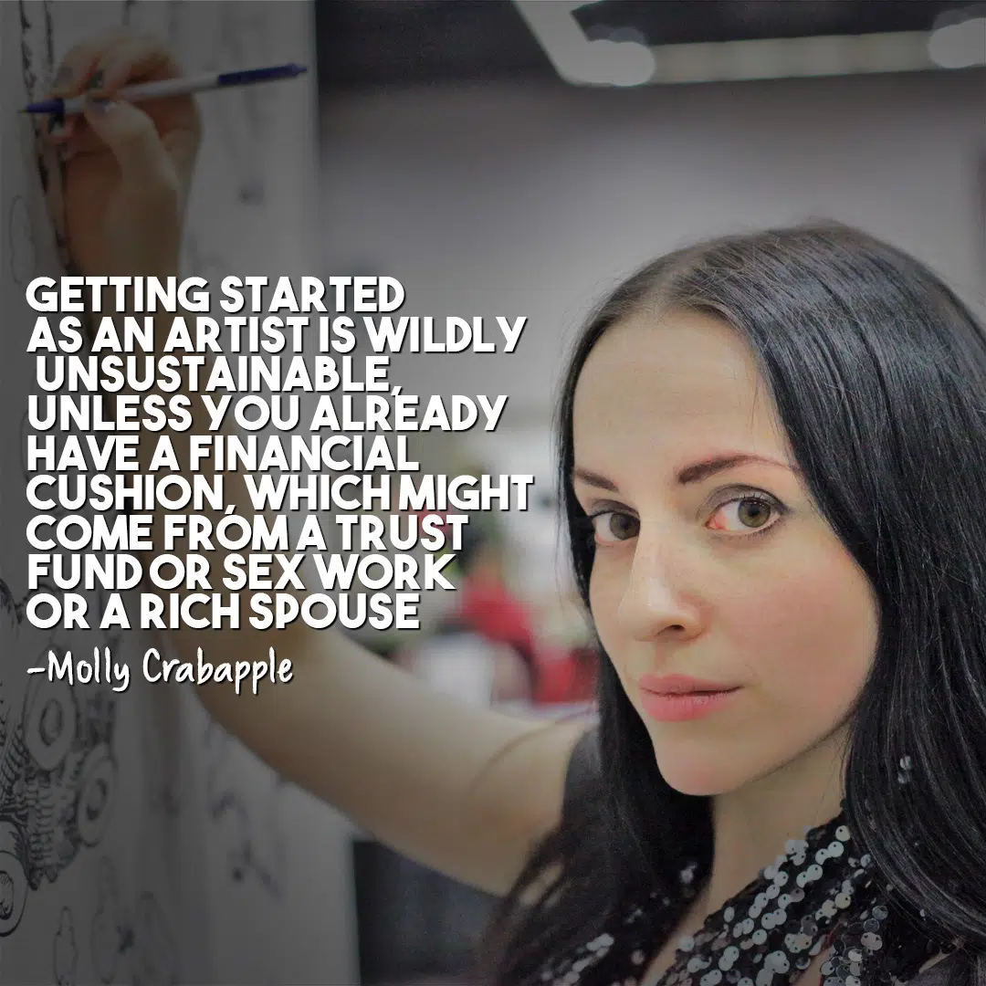 Alli-K Being an artist quotes