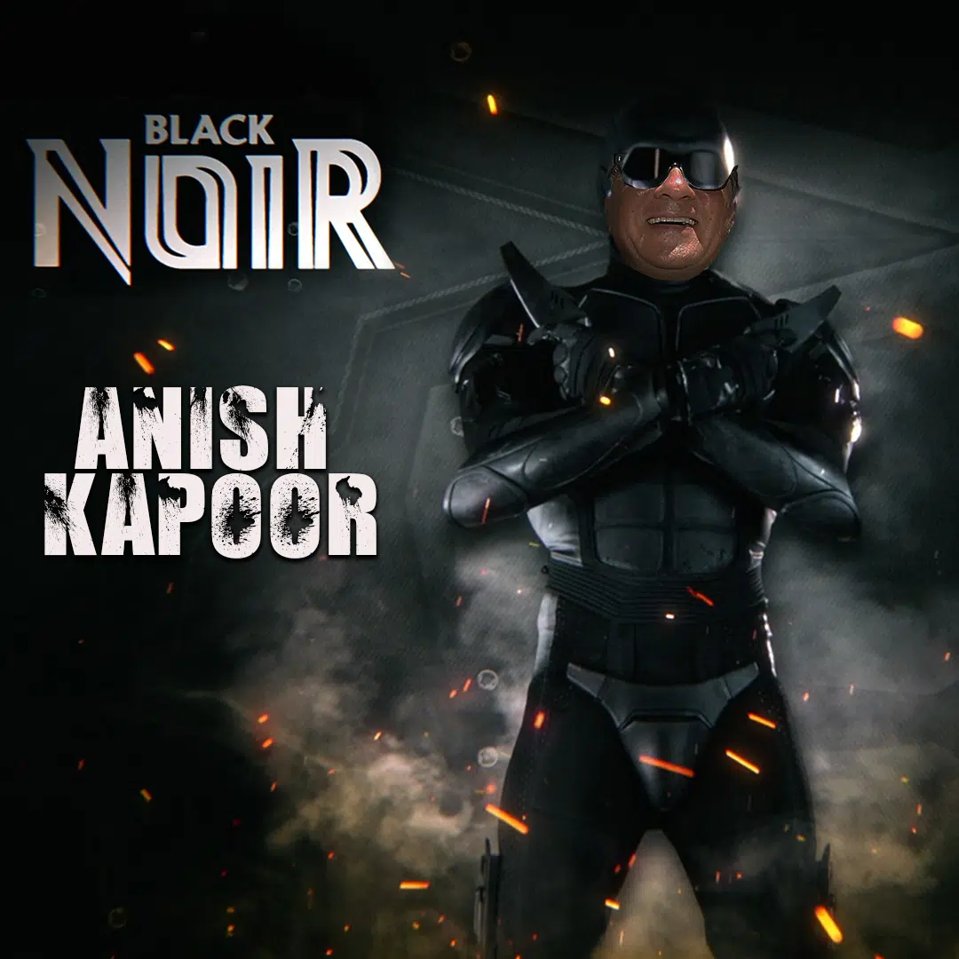 Black Noir - Anish Kapoor Contemporary artist memes Anish Kapoor