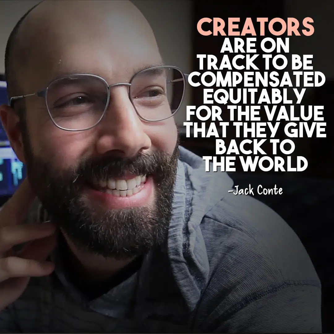 Jack Conte art quote Patreon for artists