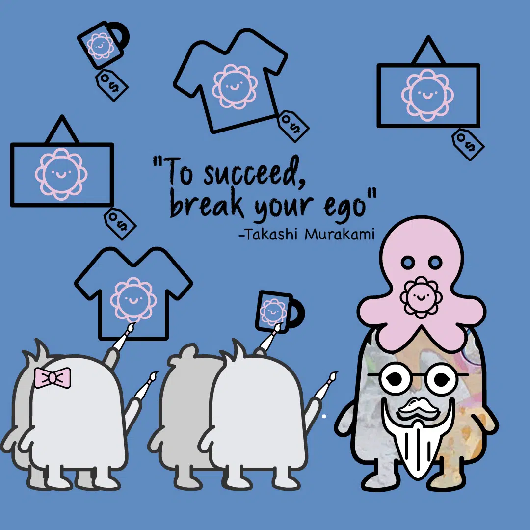 Takashi Murakami quote Patreon for artists