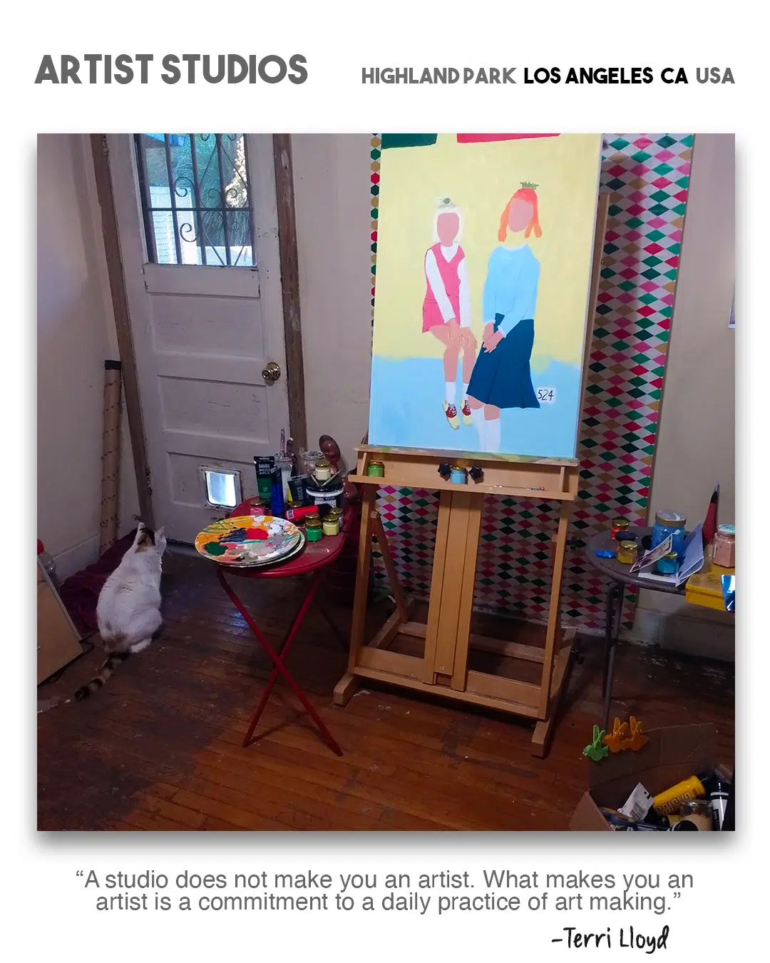 Artist Studio Highland Park Los Angeles What is an art studio?
