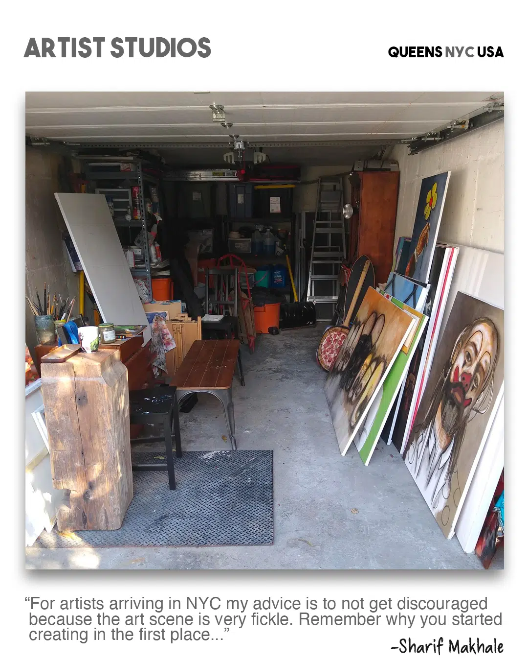 Artist studio NYC QUEENS What is an art studio?