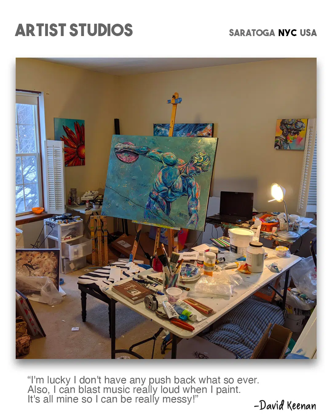 Artist Studio Saratoga NYC What is an art studio?
