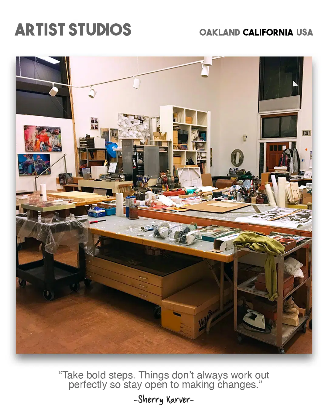 artist studio Oakland What is an art studio?