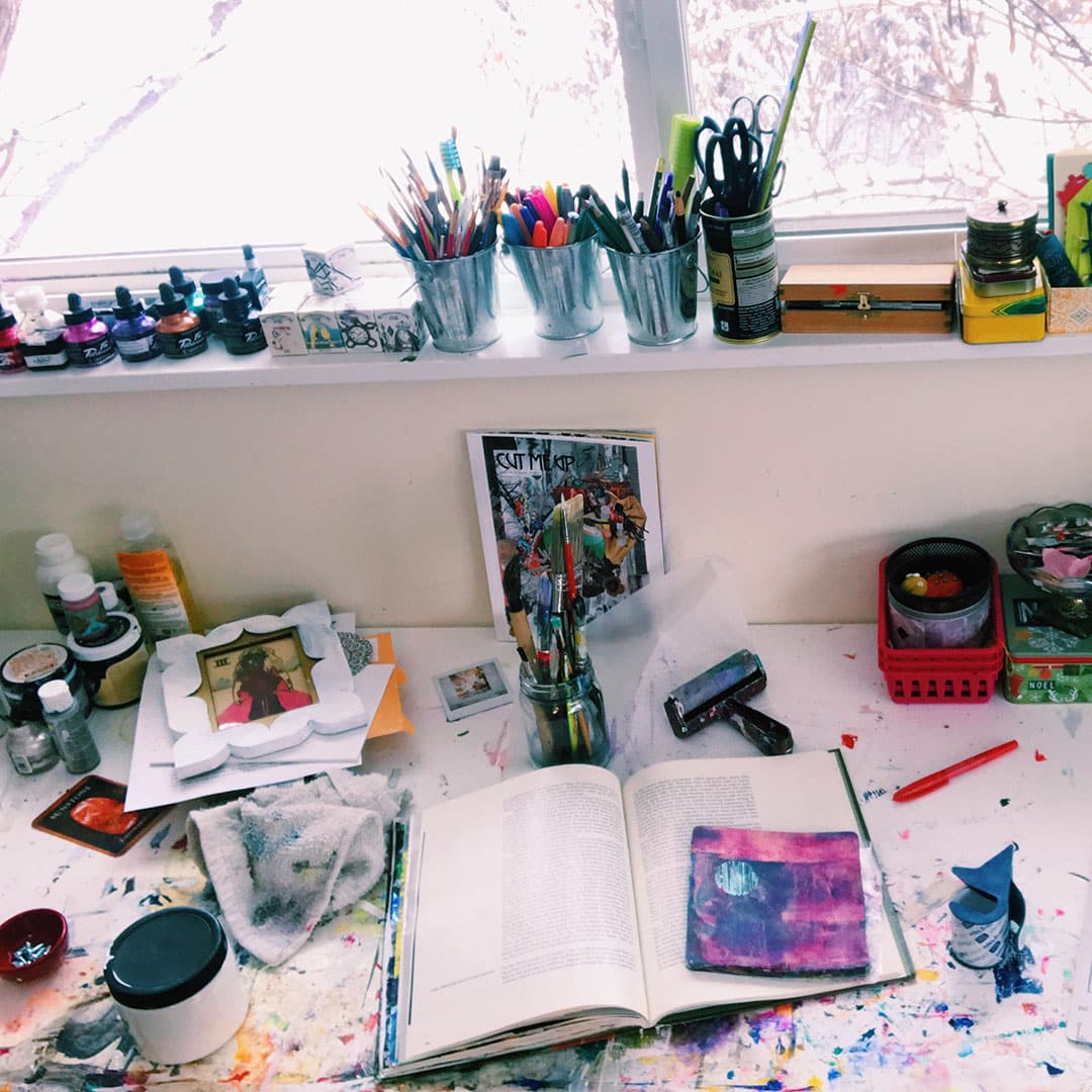 What is an art studio?