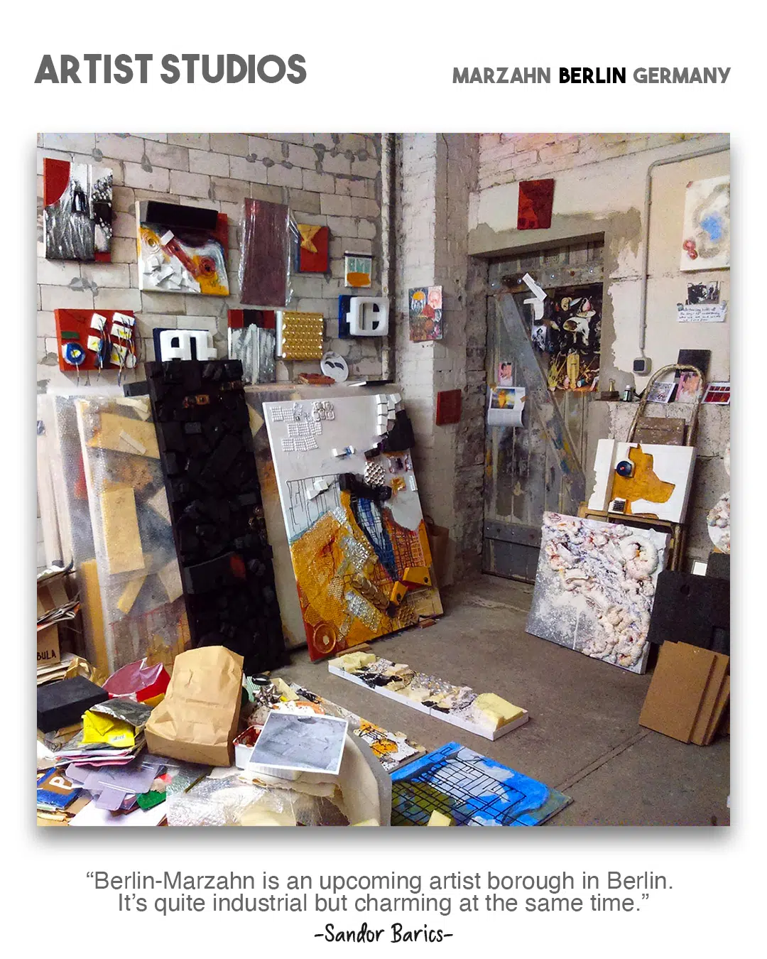 Artist Studio Berlin Marzahn What is an art studio?