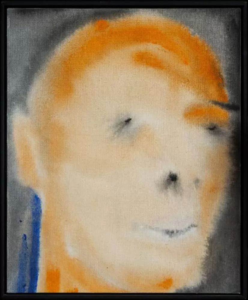 The rape of Bigarschol - 1996 David Bowie paintings - The rape of Bigarschol - 1996