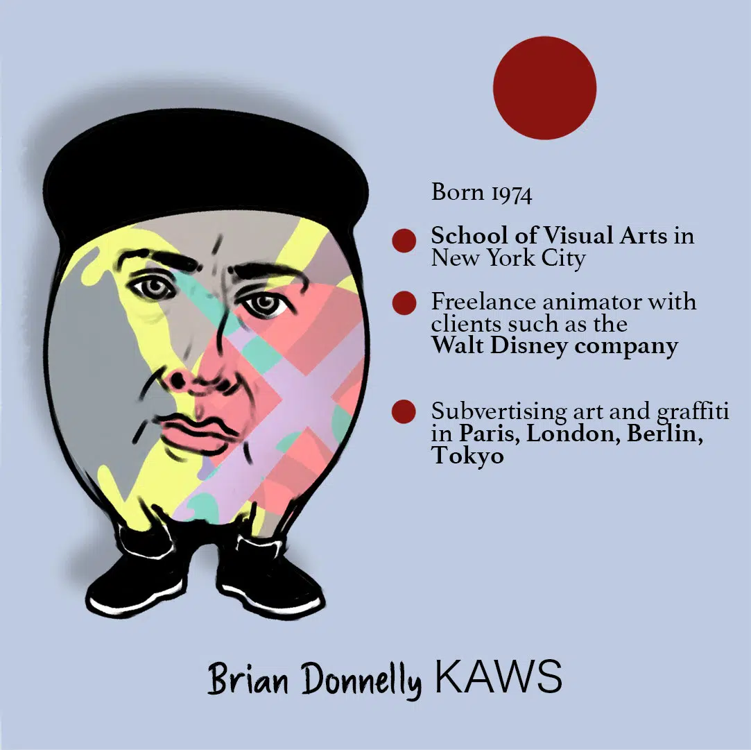 brian donnelly KAWS the art world