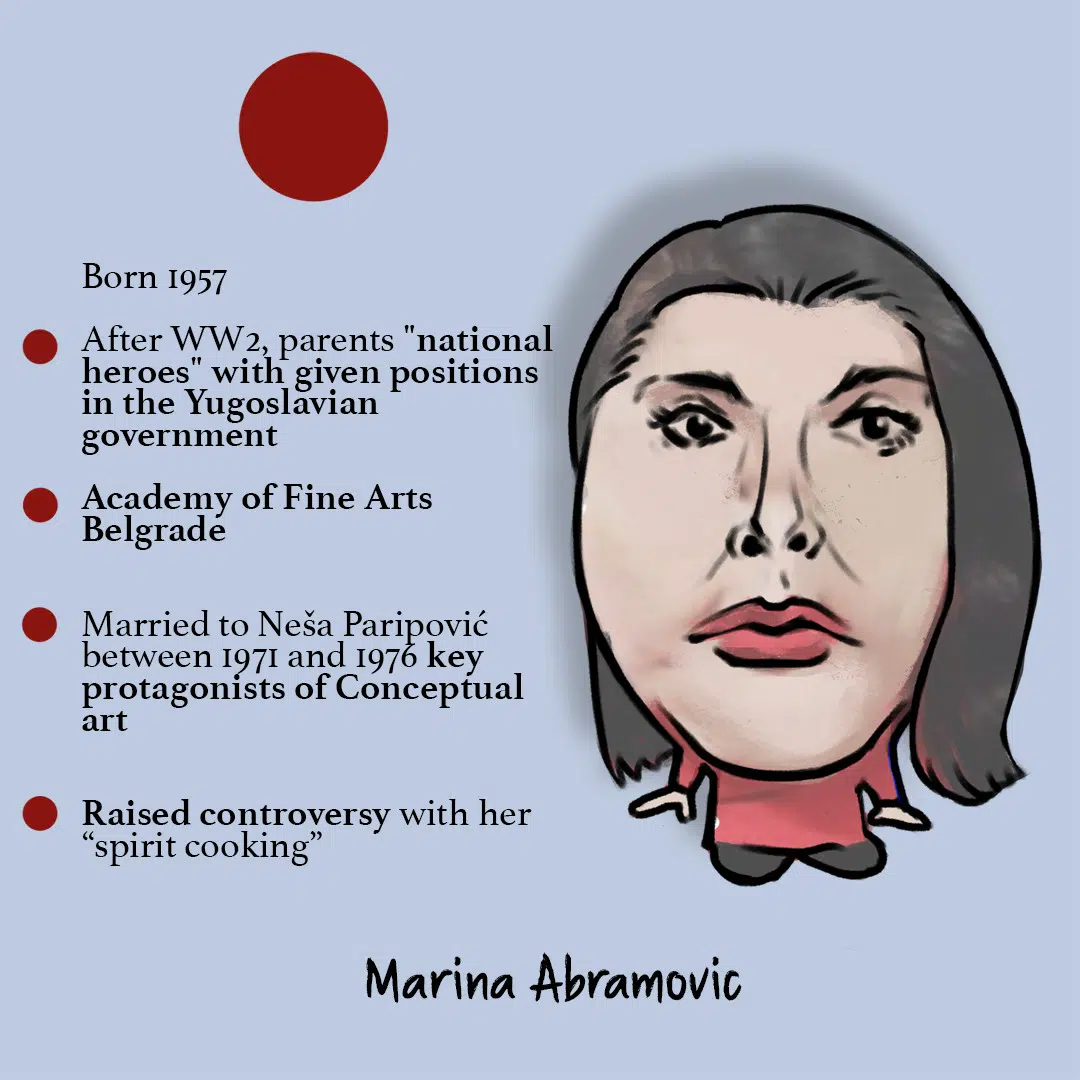 Marina Abramovic the art world