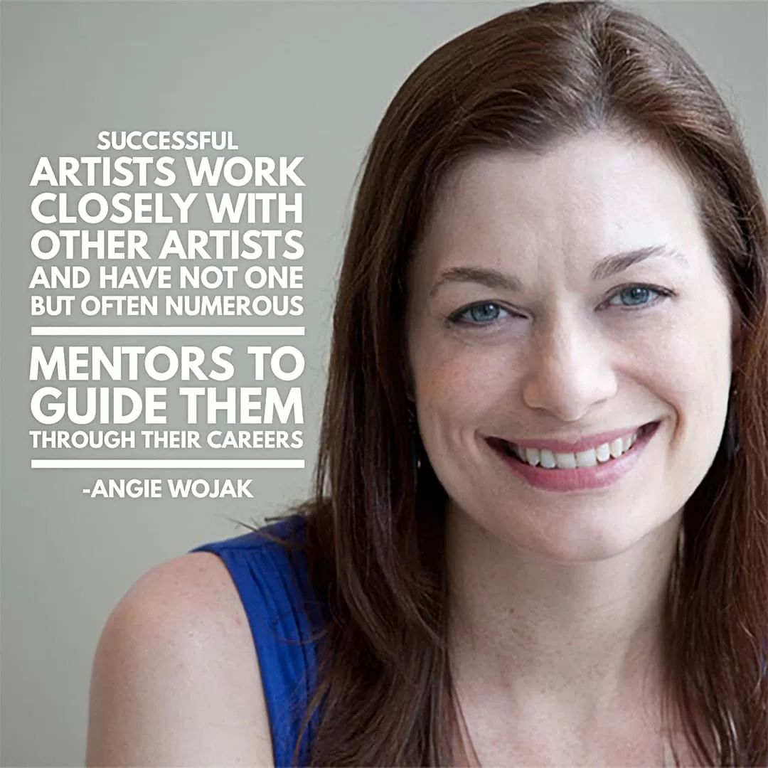Angie Wojak Art quotes - Angie Wojak