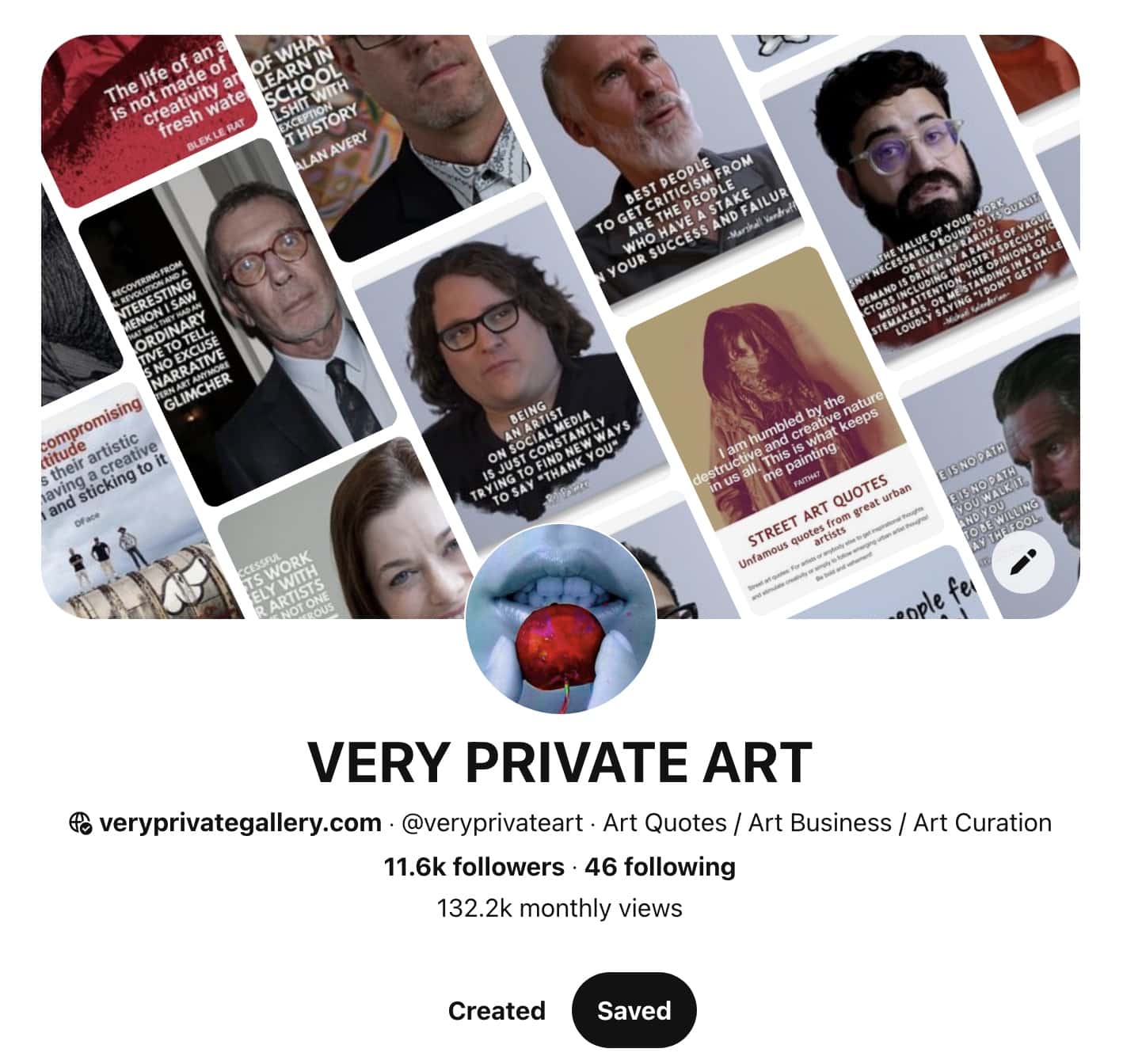 very private art community