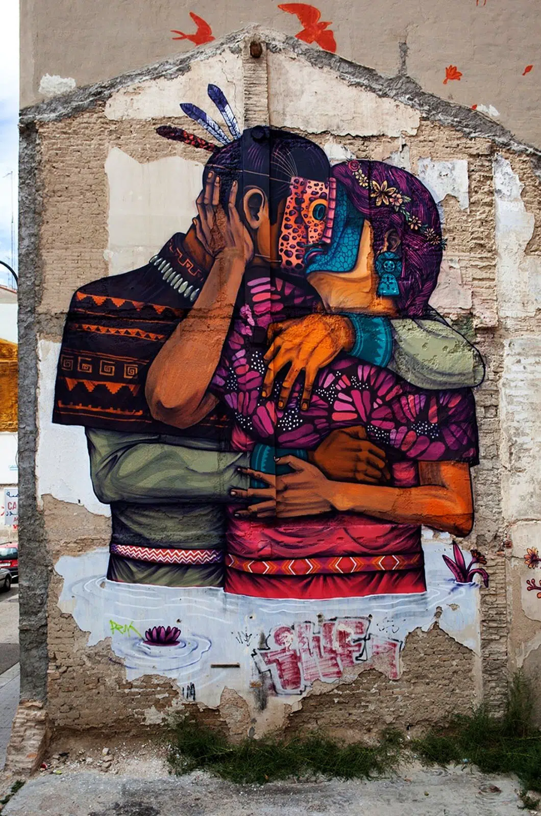 SANER - Edgar Flores - Saragoza SANER Street art Saragoza