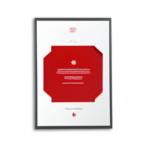 sell art online tips icon: certificate of authenticity