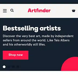 sell art online 02: artFinder best places to sell art online: ArtFinder