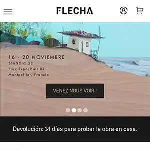 sell art online-19-flecha best places to sell art online: Flecha