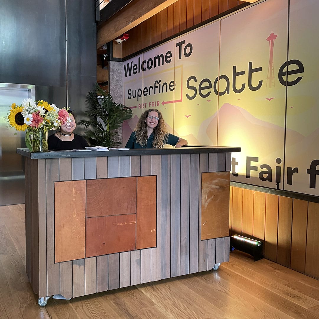 Superfine Art Fair Review - Hall Entrance - Superfine Art Fair Seattle