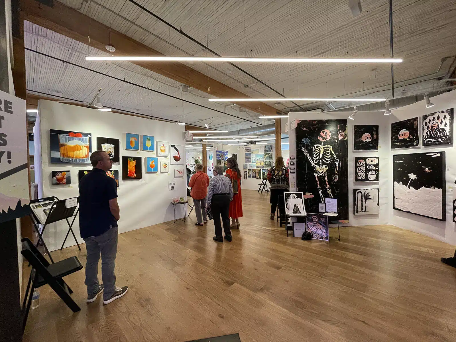 superfine art fair review- general view superfine art fair review- general view
