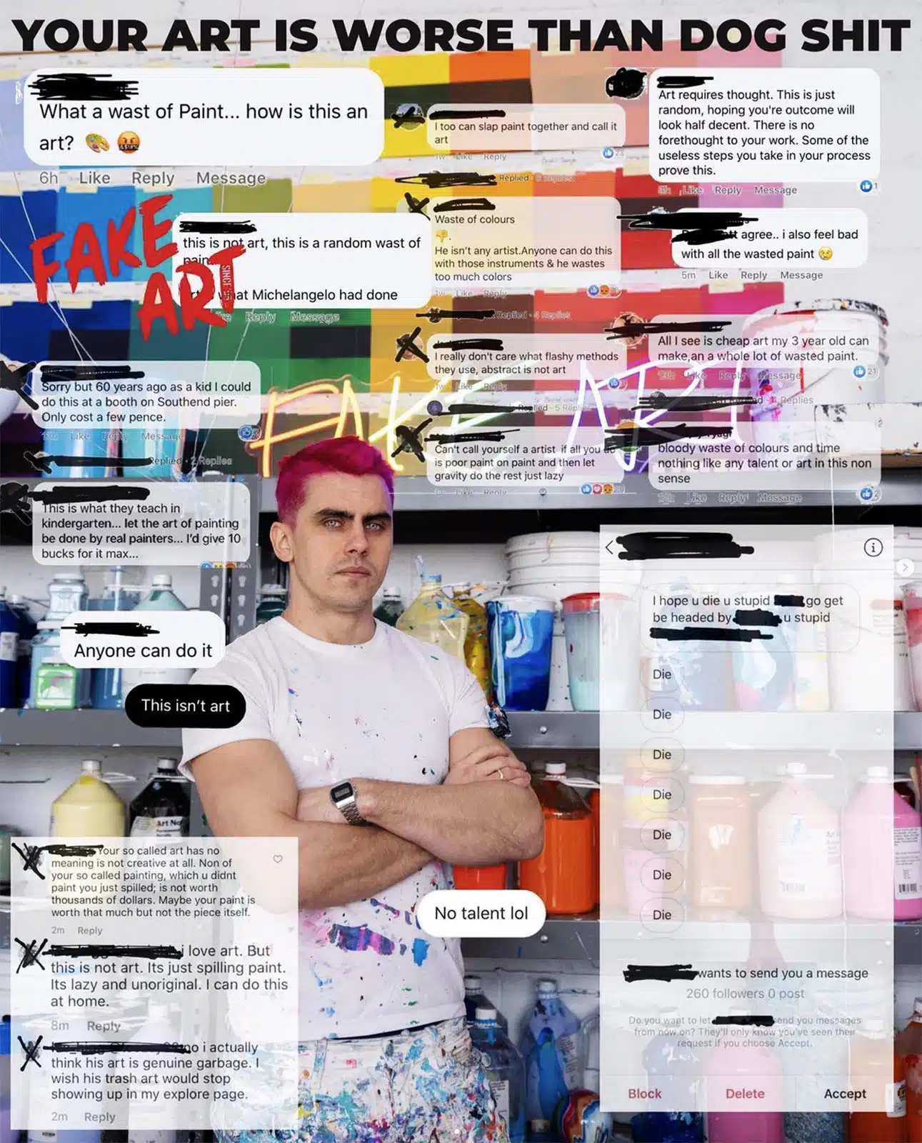 Instagram account Callen Schaub Instagram Art Portfolio account Callen Schaub