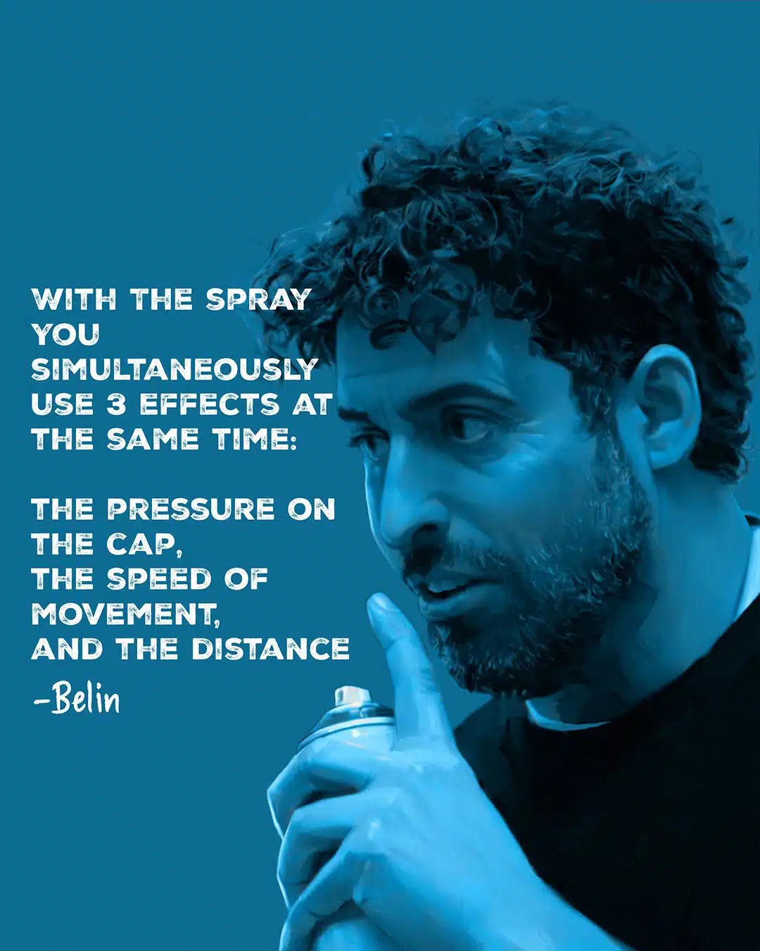 Belin Belin Graffiti quote, street art