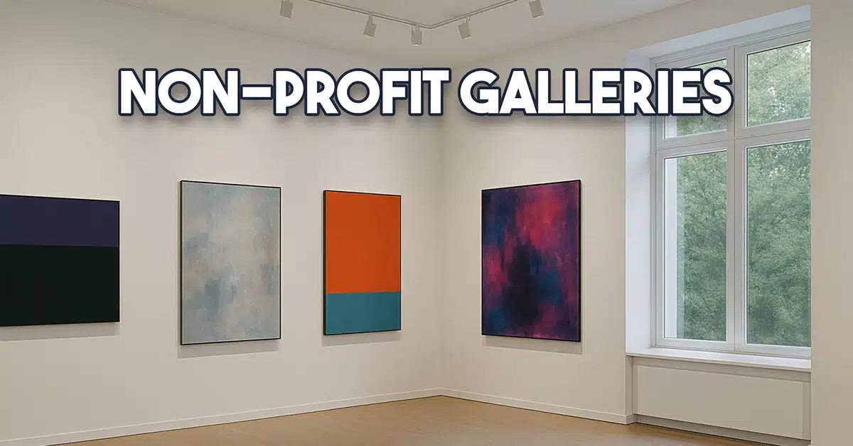 nonprofit art galleries