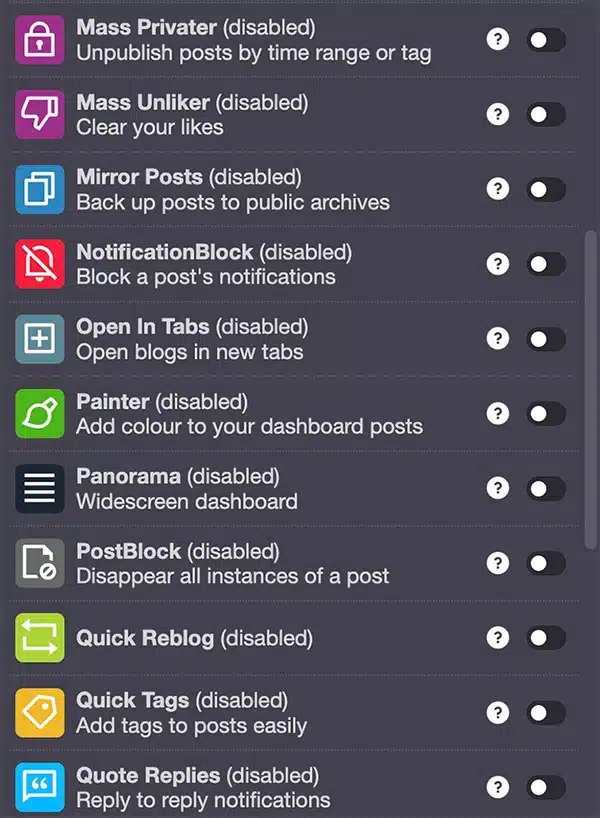 Tumblr XKit extension 02 Tumblr tips for artists, Tumblr XKit extension